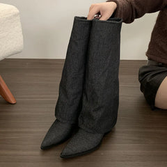 Unique Modern Stylish Comfortable Elegant Knee High Boots