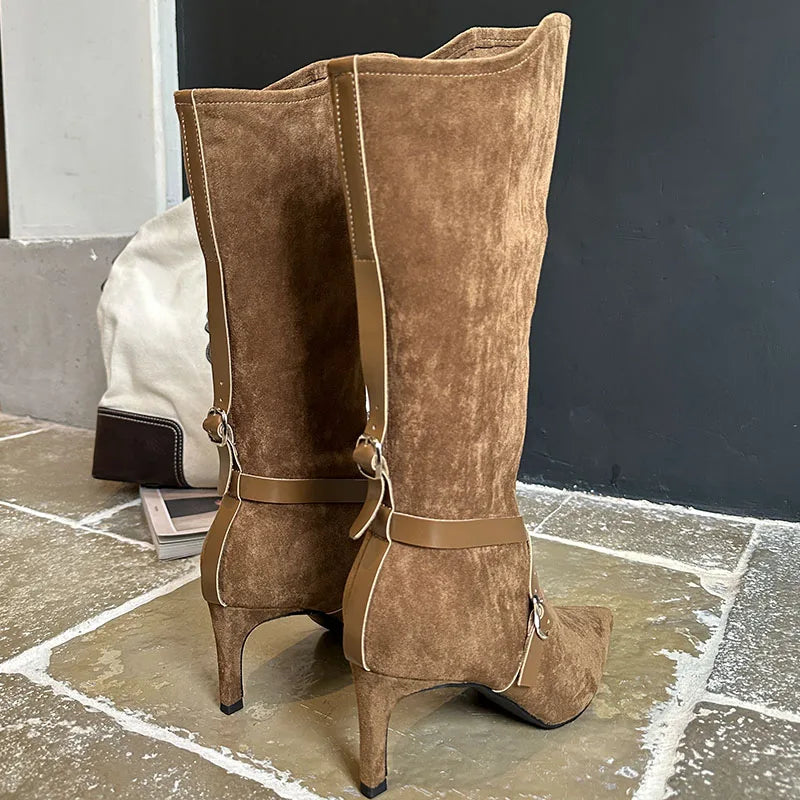 Elegant Trendy Knee High Boots