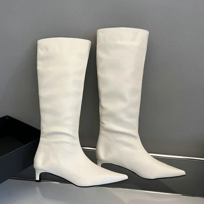 Trendy Unique Knee High Boots