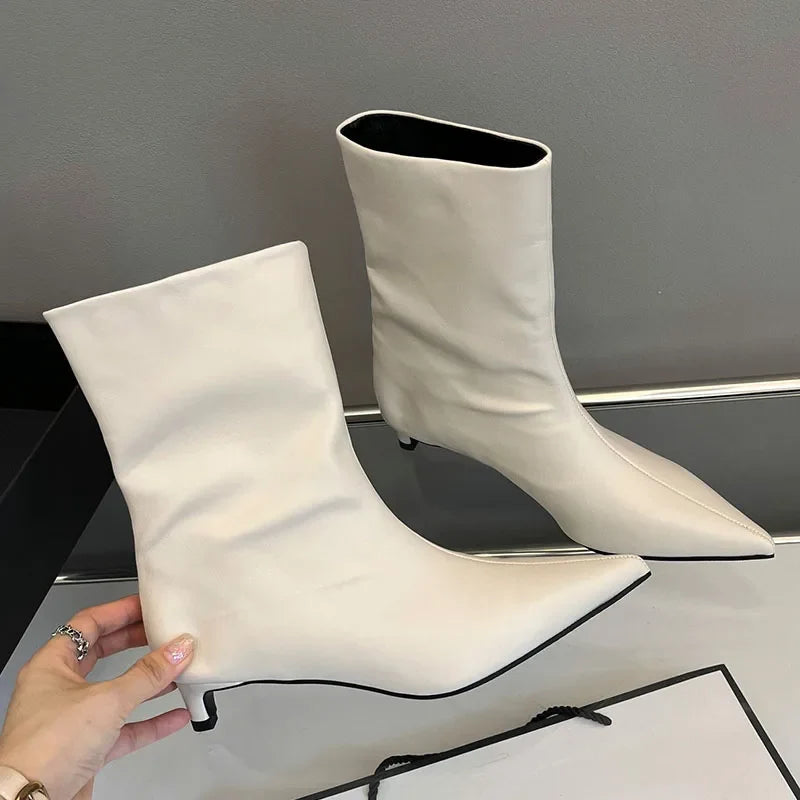 Trendy Unique Knee High Boots
