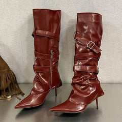 Stylish Unique Comfortable Chic Trendy Elegant Knee High Boots