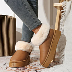 Furry Furry Shoes Newest Design Women's Boots Plush Warm Snow Boots