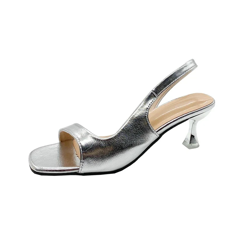 Square Strap Basic Casual Party New Low Heel Pumps