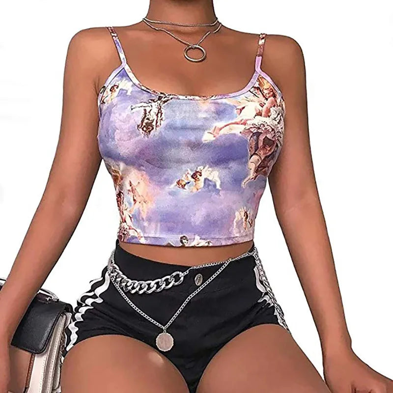 Camisole Streetwear Short Cropped Navel Bra Top