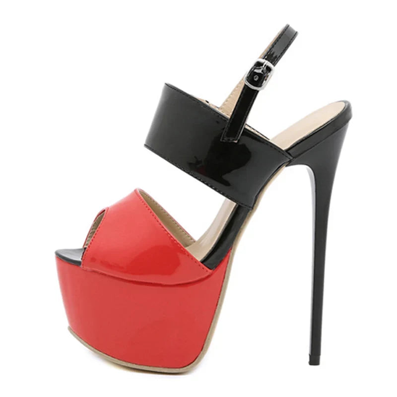 Trendy Hot Sales Style Open Toe High Heel Nightclub High Heel