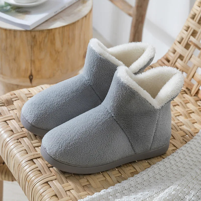 Fuzzy Outdoor Non-slip Fur Fluffy Indoor Snow Boot