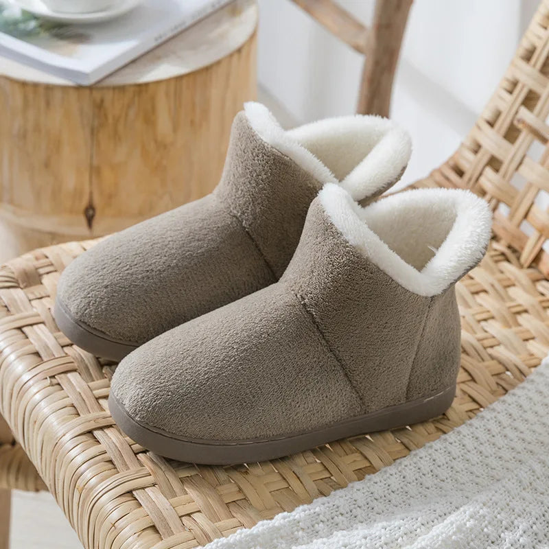 Fuzzy Outdoor Non-slip Fur Fluffy Indoor Snow Boot