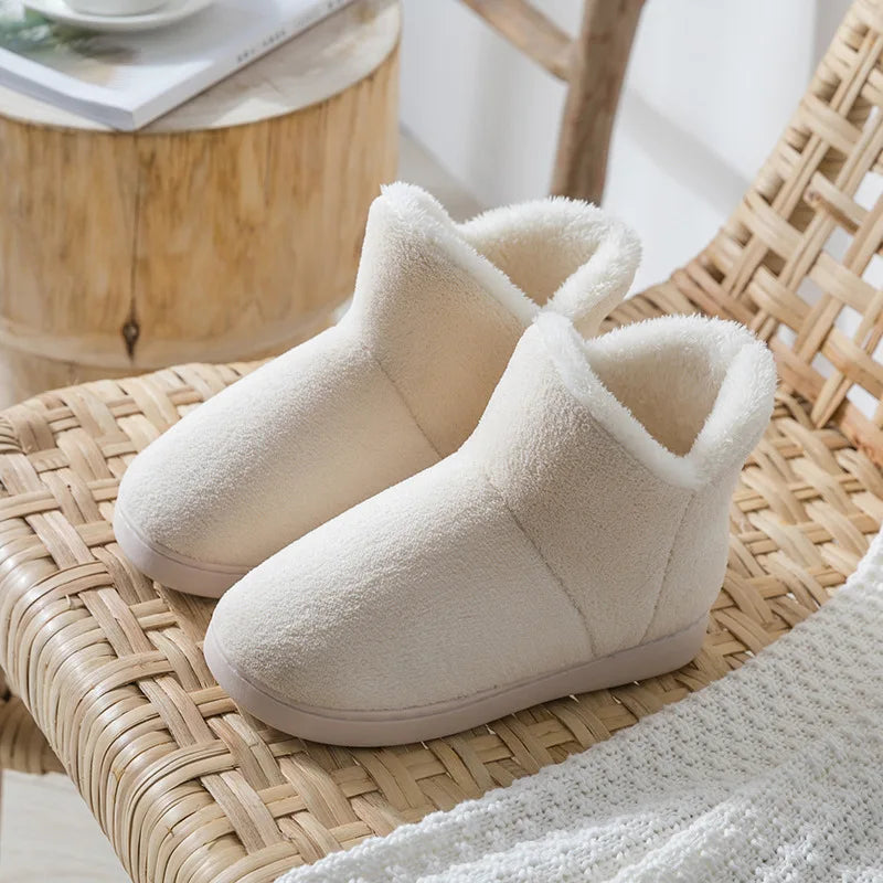 Fuzzy Outdoor Non-slip Fur Fluffy Indoor Snow Boot