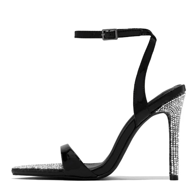 Elegant Party Wedding Crystal Rhinestones Stripper High Heel