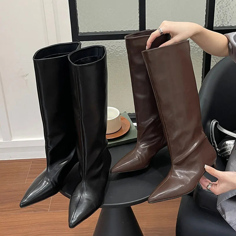 Stylish Comfortable Casual Knee High Boots