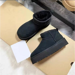 New Short Plush Warm Snow Boots
