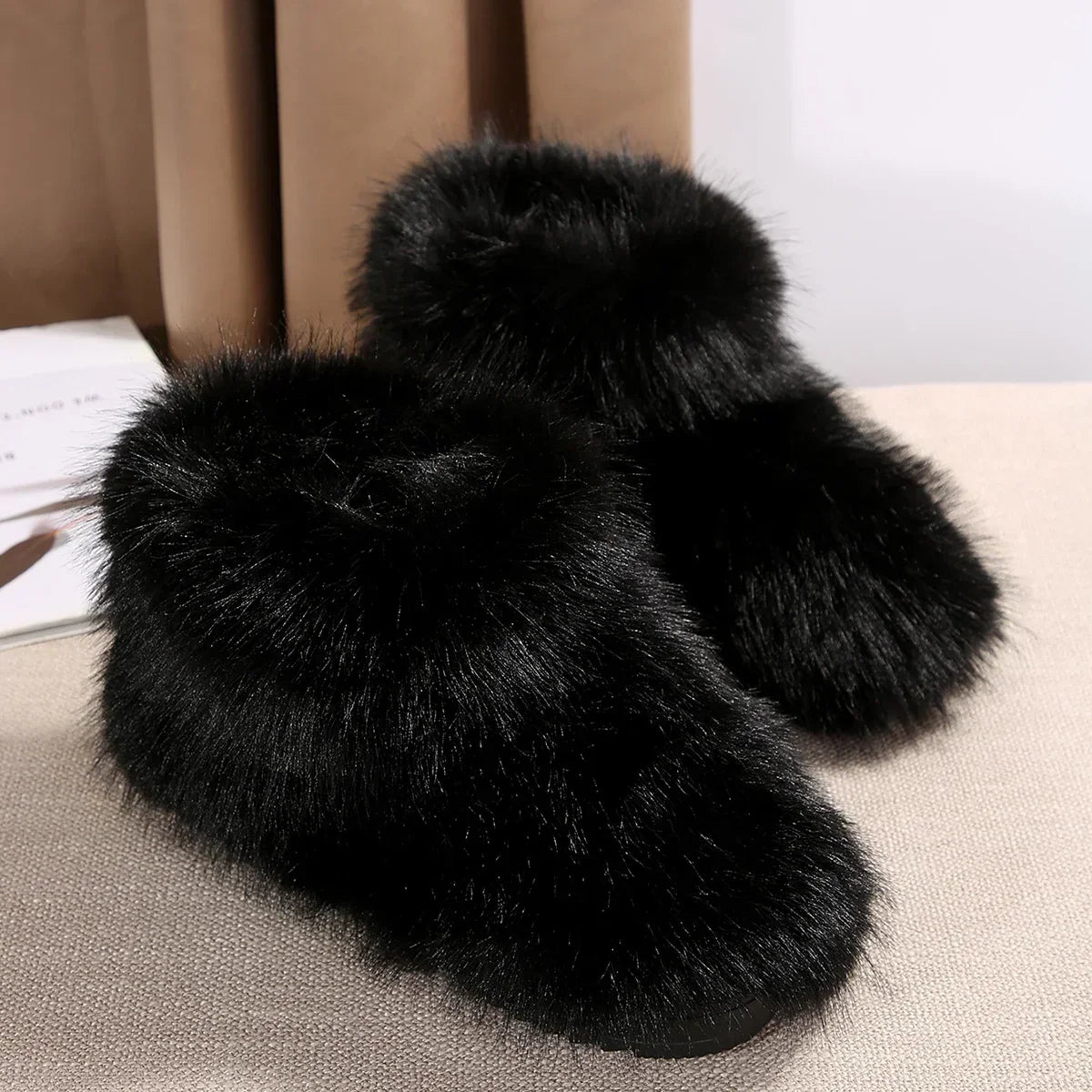 New Woman Boots High Boots Over-the-knee Fur Snow Boots
