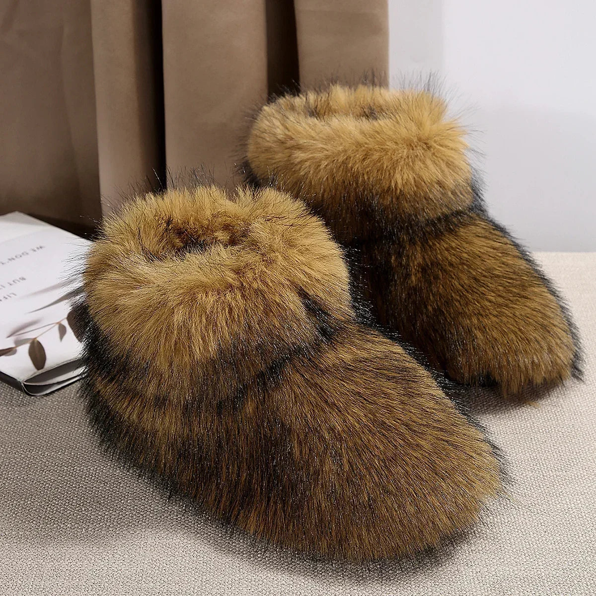 New Woman Boots High Boots Over-the-knee Fur Snow Boots
