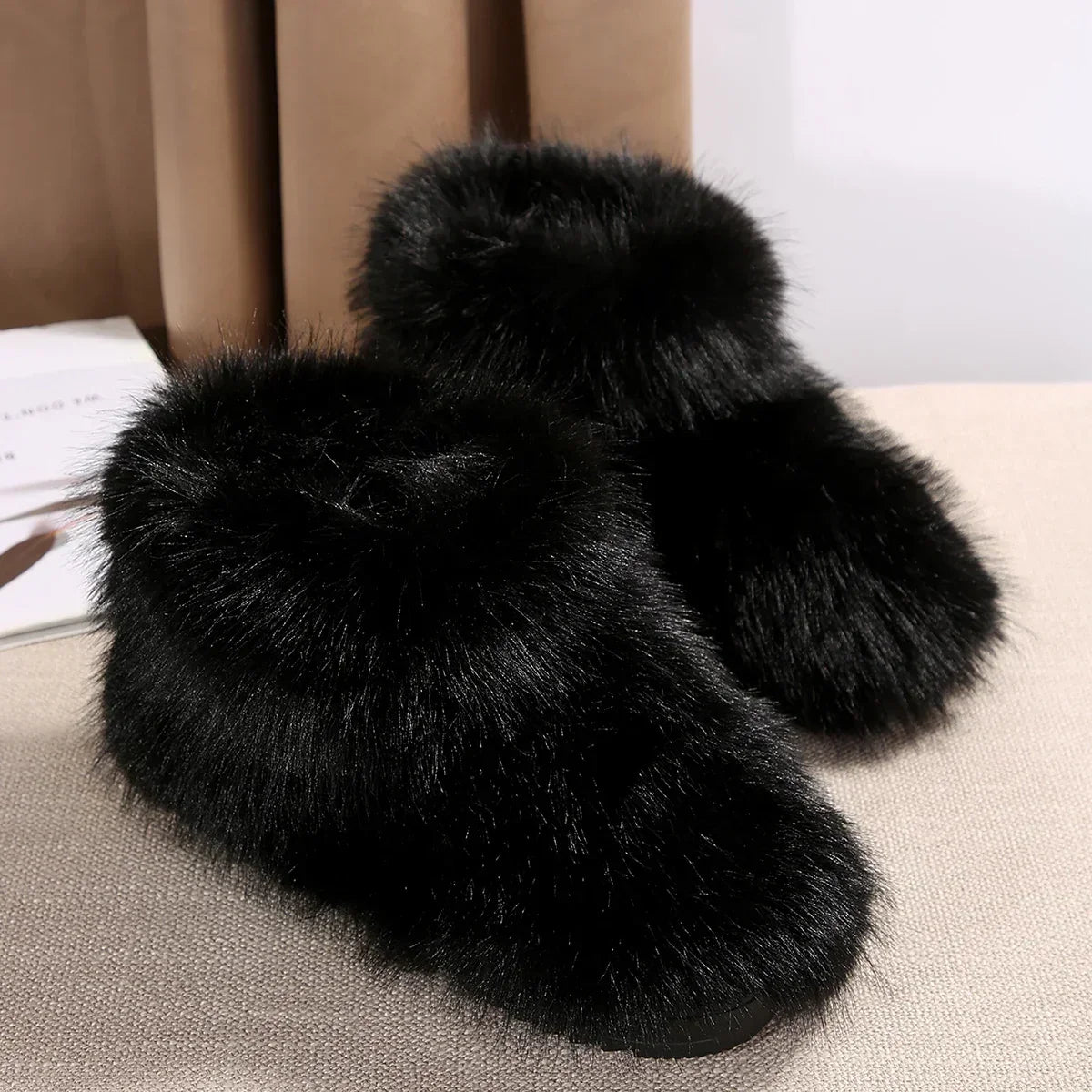 New Woman Boots High Boots Over-the-knee Fur Snow Boots