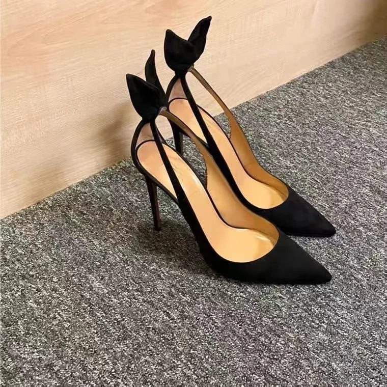 Suede High Heel Office Feast Comfort Party High Heel