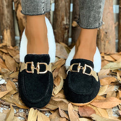 Warm Plush Outdoor Casual Flat Comfortable Snow Boot