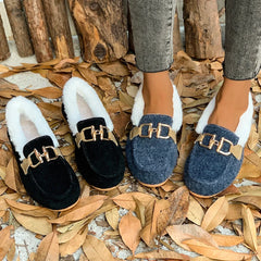 Warm Plush Outdoor Casual Flat Comfortable Snow Boot