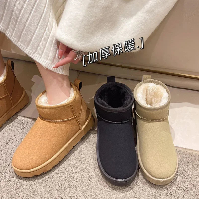 Outdoors Thickened Anti slip Cotton Shoes