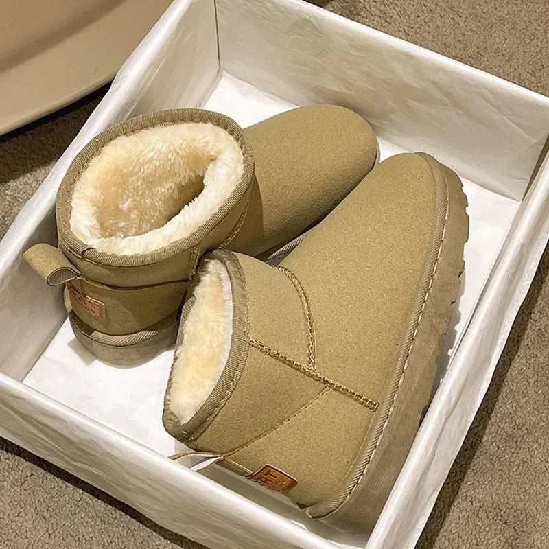 Outdoors Thickened Anti slip Cotton Shoes