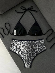 Sexy Shiny Sequin Bikini Set