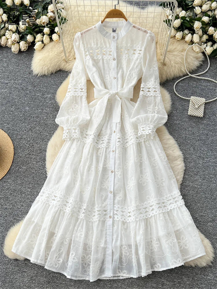 Elegant Vintage Long Dress