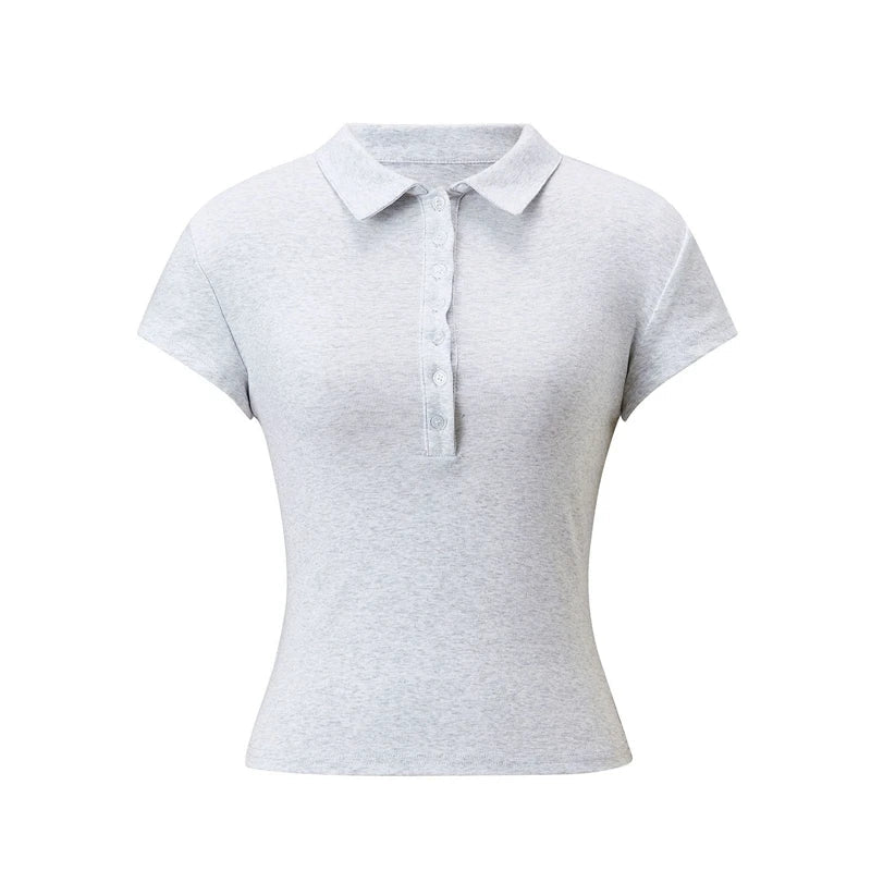 Short Sleeve Crop Tops