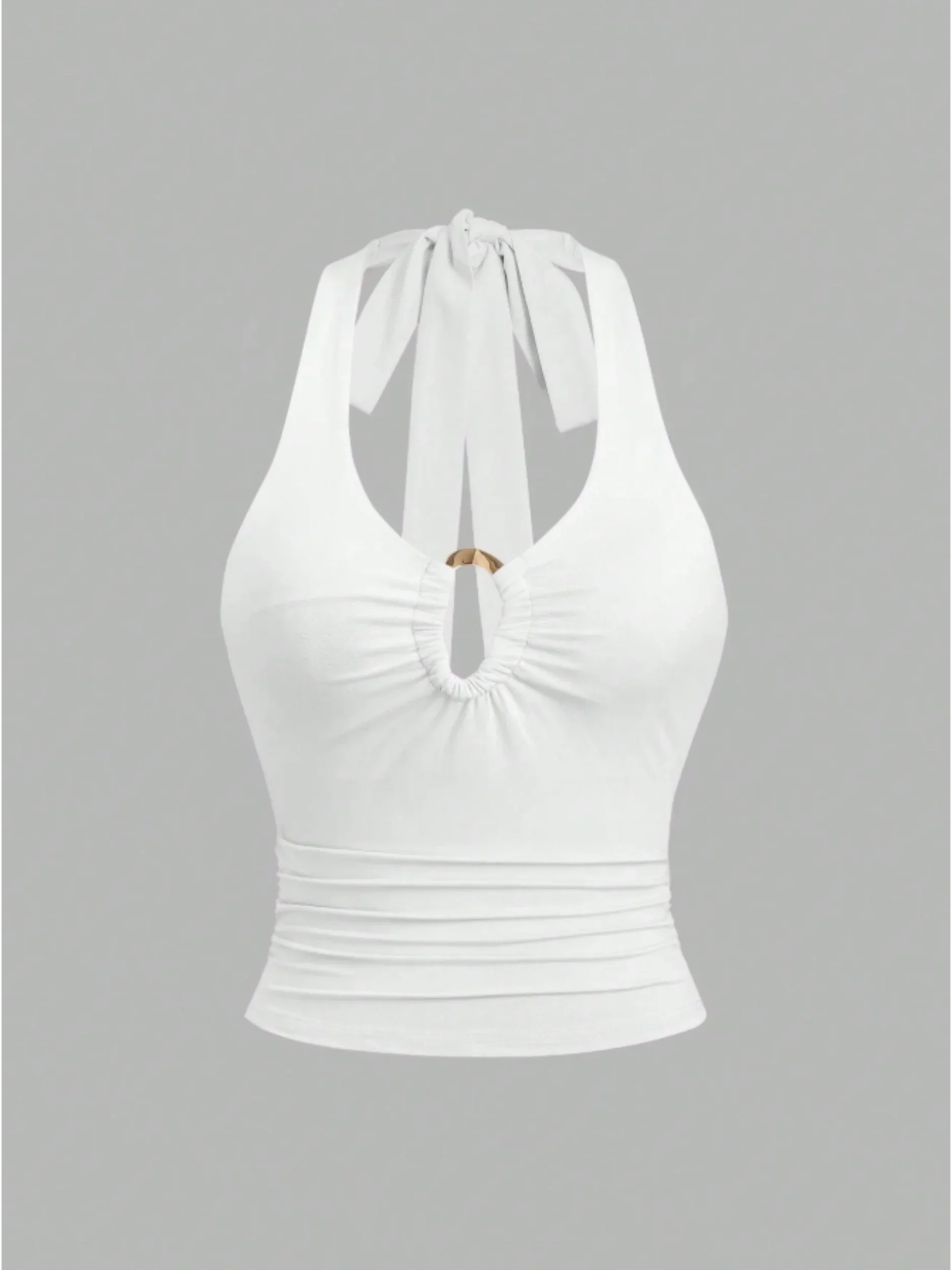 Cropped Sleeveless Tank Top