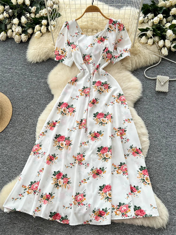 Floral Vacation Dress