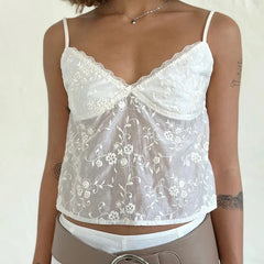 V Neck Camis Sleeveless Spaghetti Strap Crop Tops
