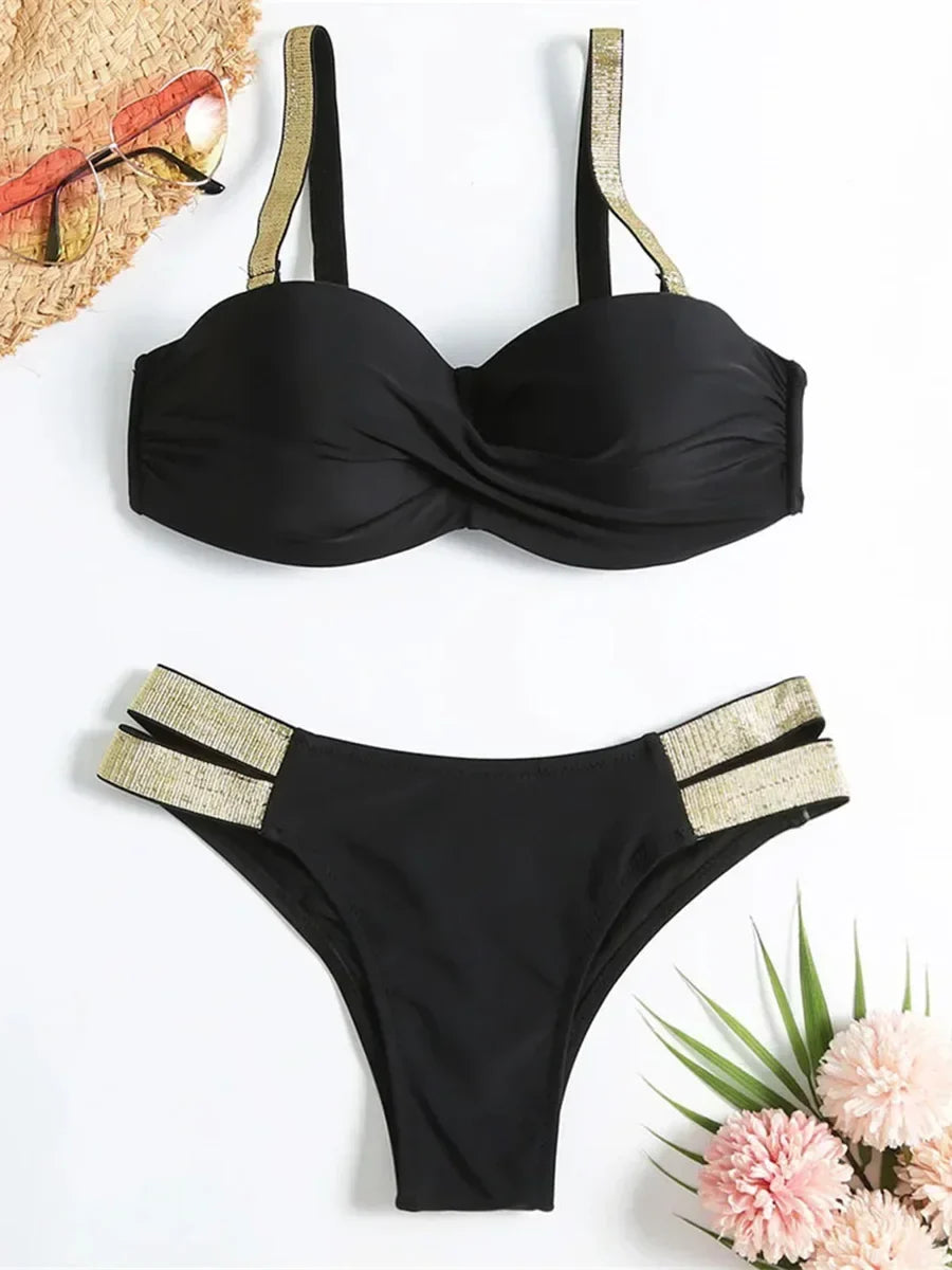 Underwired Push Up Bikini