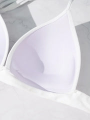 XS - XL Sexy Push Up Bra Cup Halter Bikini