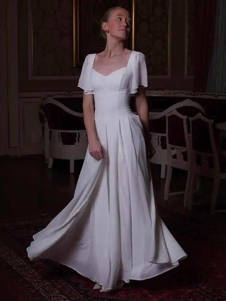 Elegant Maxi A-Line Dress