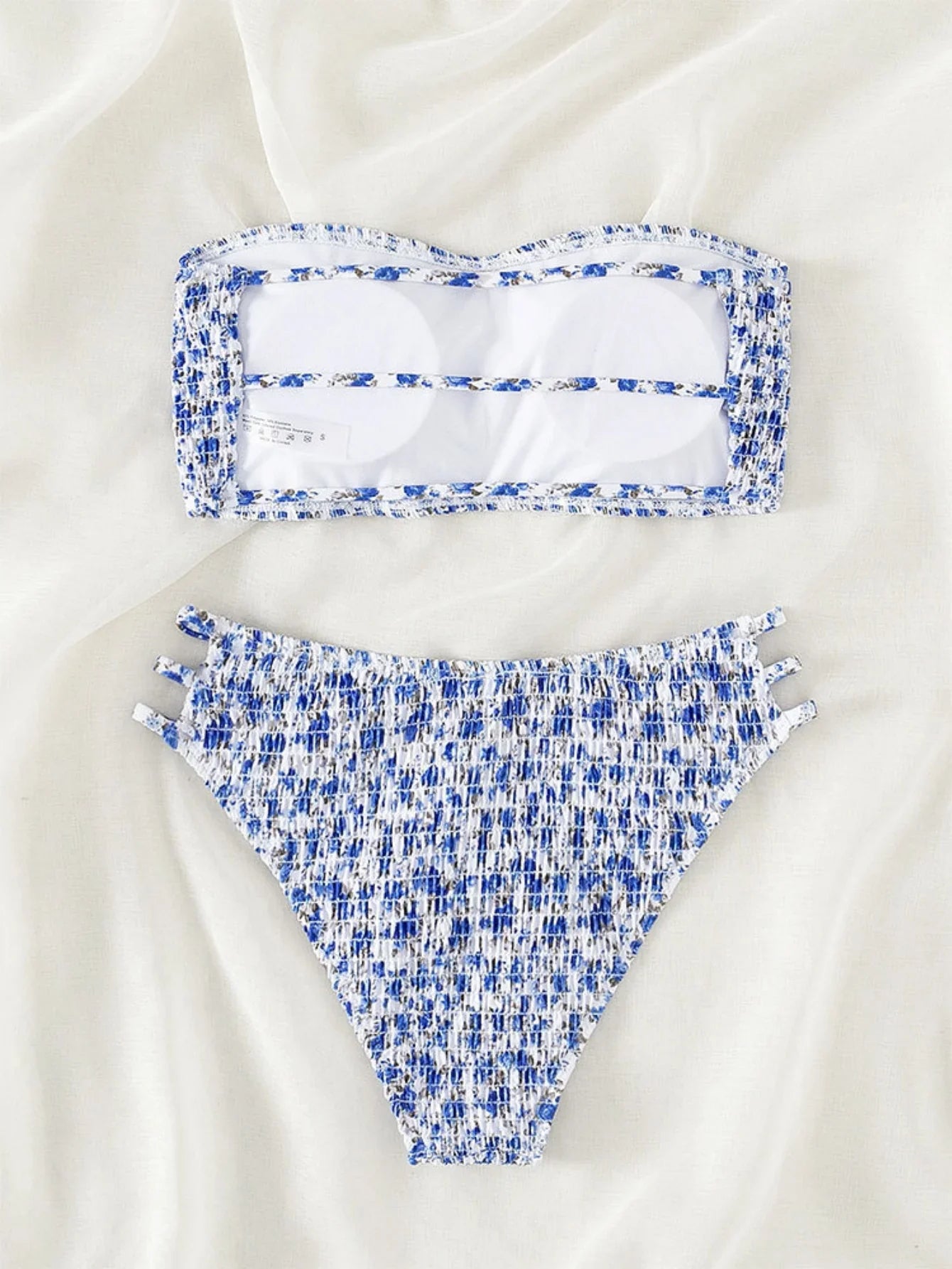 Sexy Hollow Out High Waist Bikini Set