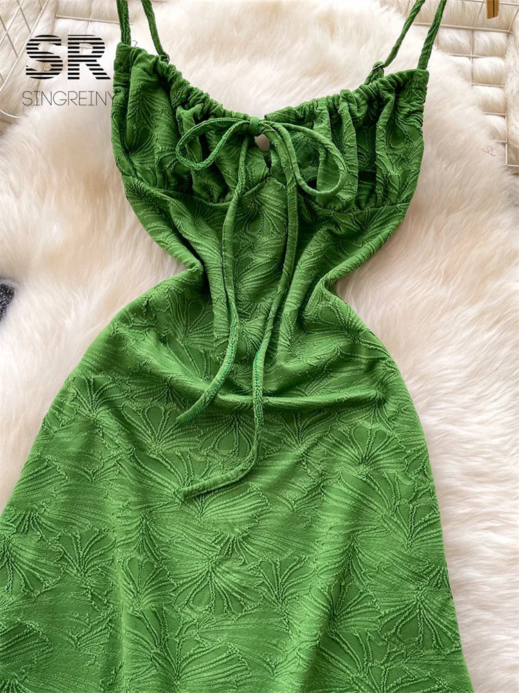 Jacquard Hotsweet Mini SunDress