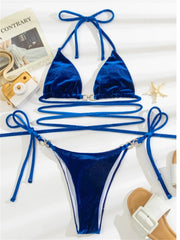Sexy Velvet Bikini