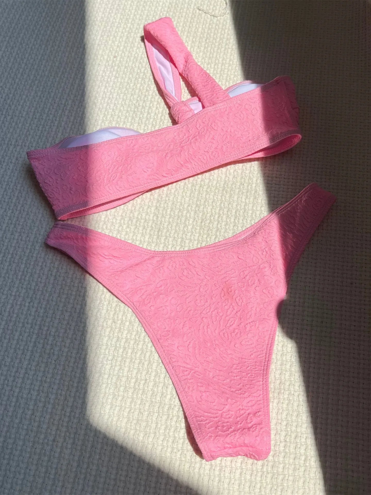 Sexy One Shoulder Bikini Set