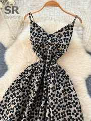 Floral Jacquard Vintage Dress