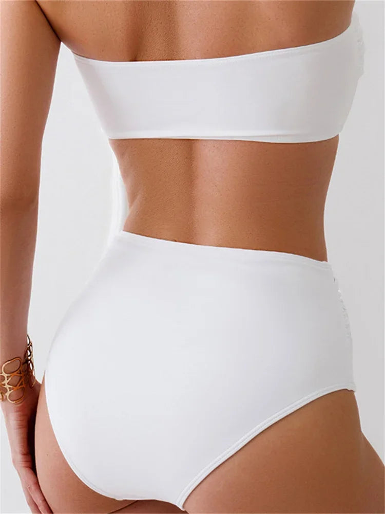 White Two-Piece Bikini Set