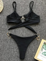 Metal Rings Bikini