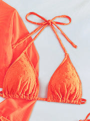 Sexy Orange Bikini Set