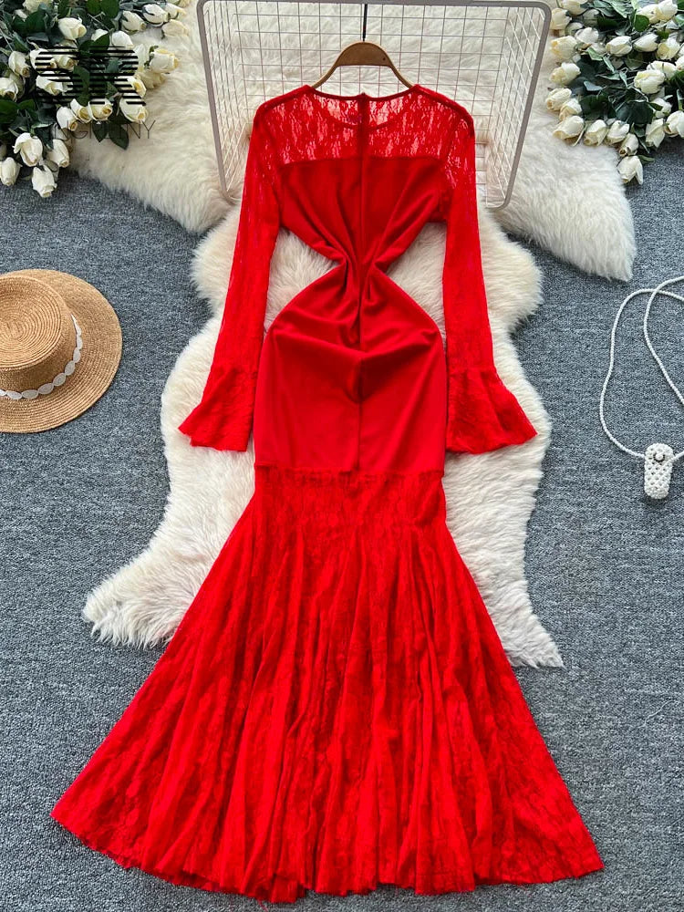 Christmas Luxury Maxi Dress