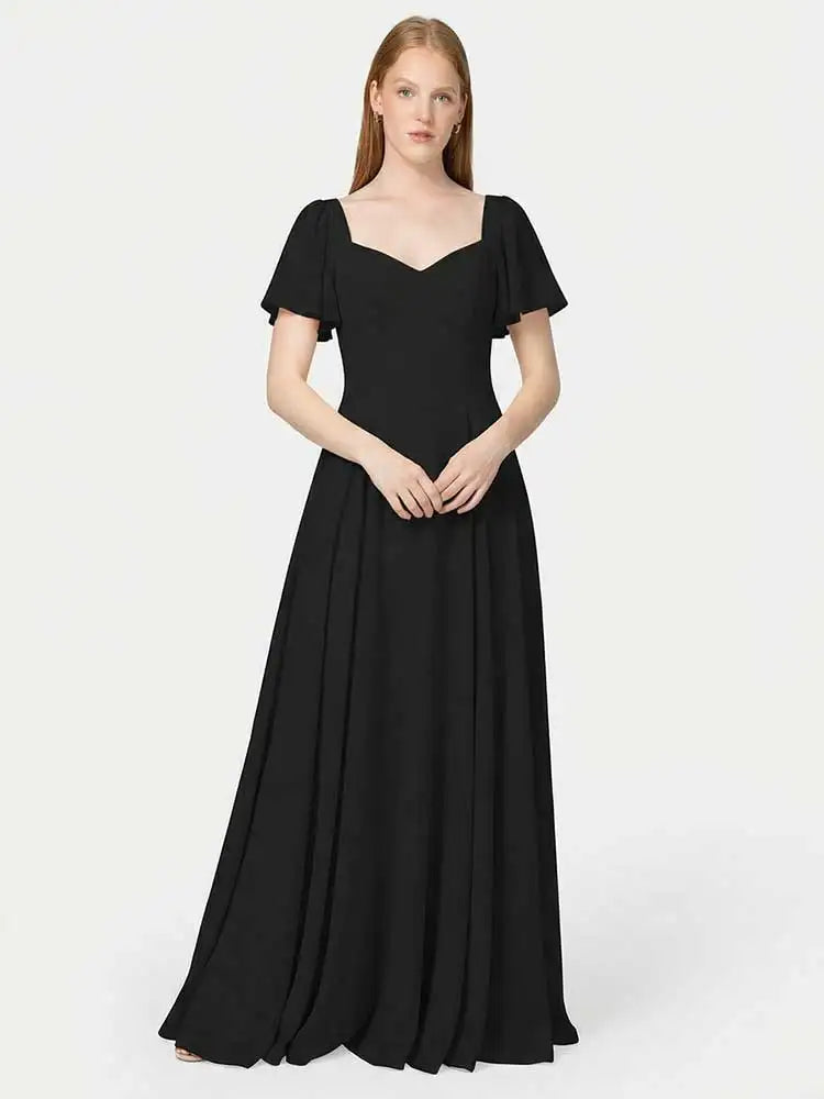 Elegant Maxi A-Line Dress