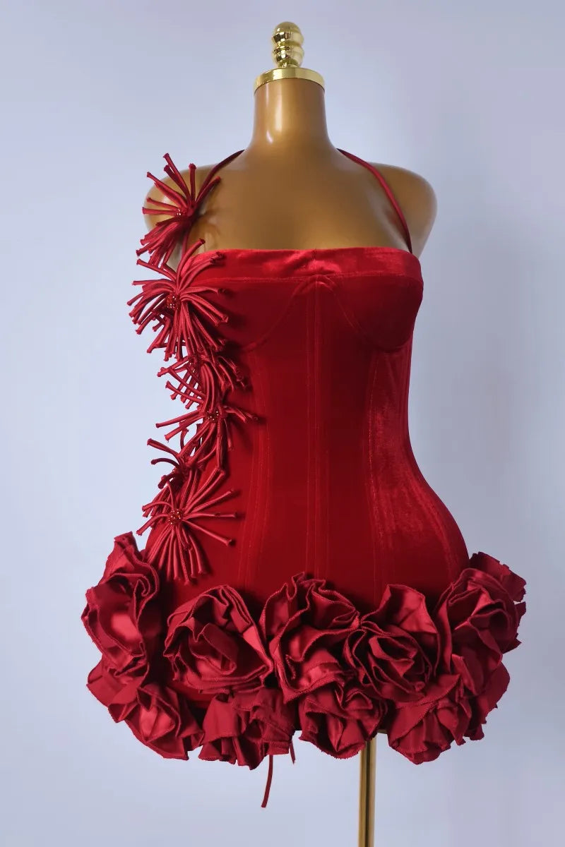Womens Brithday Evening Dress
