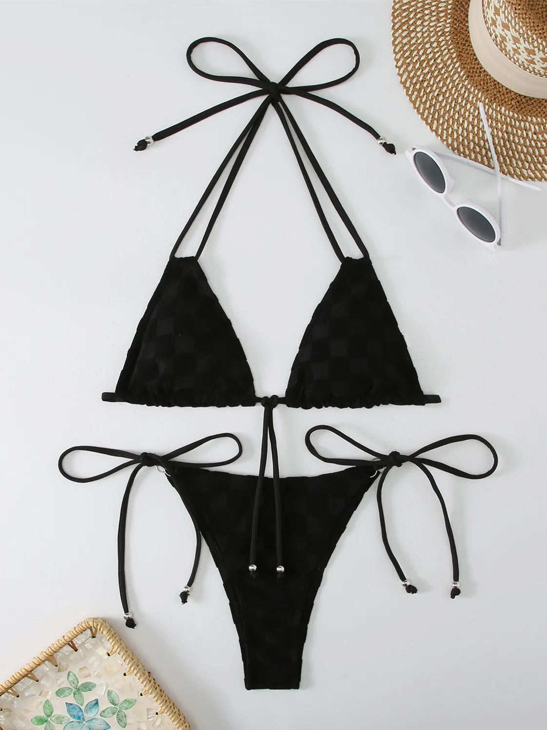 Halter Green Bikini