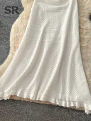 Hollow Out Knitting Dress