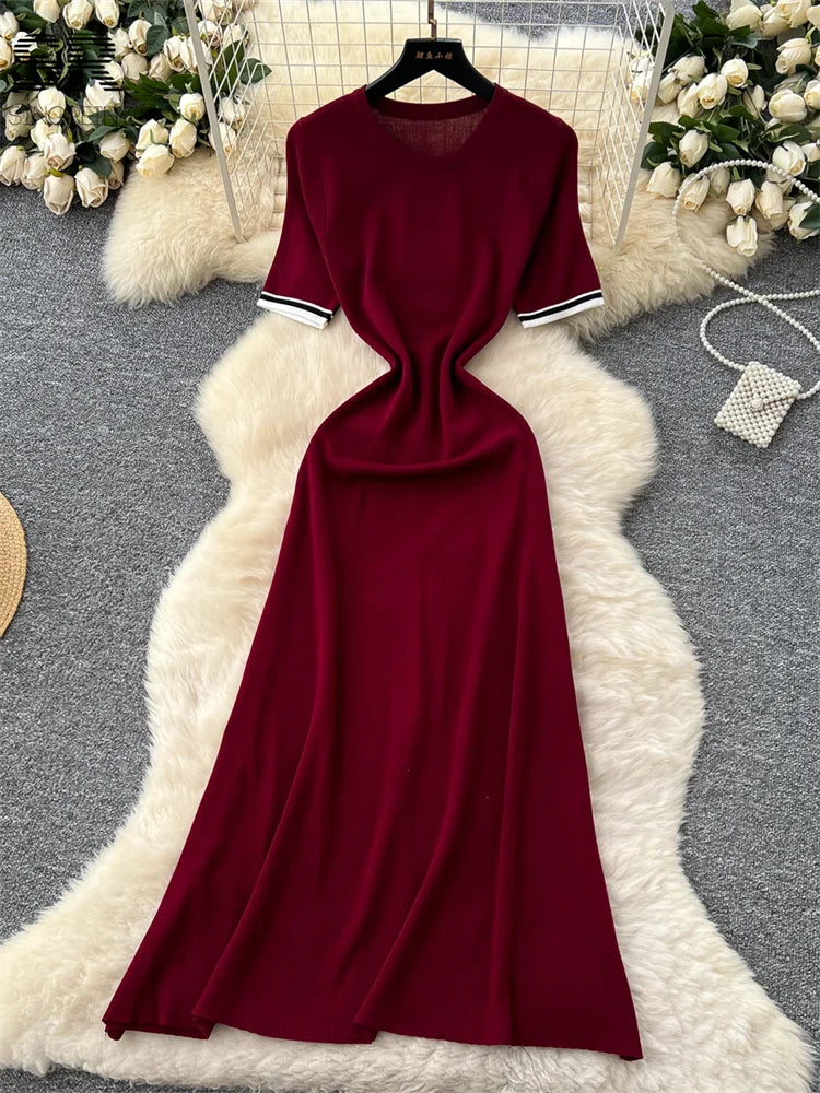 Senior Chic Knit Dress