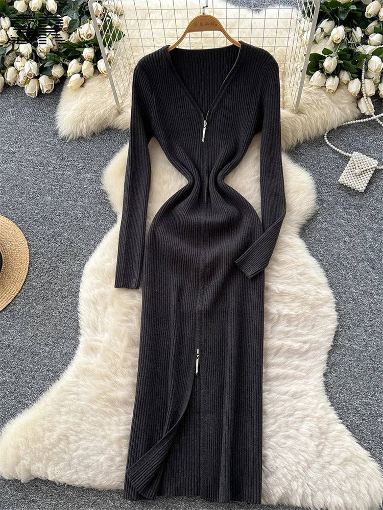 Senior Basics Knitted Dress