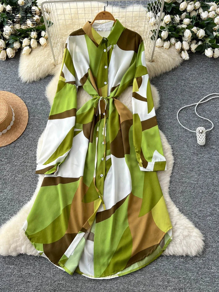 Casual Print Dress