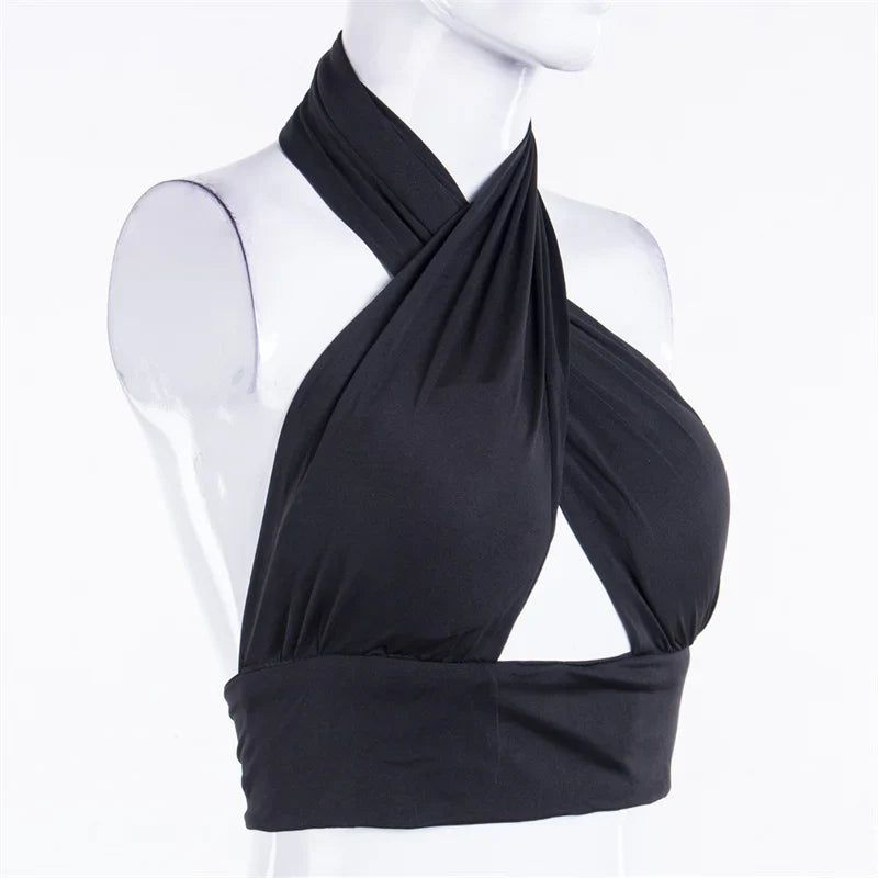Backless Cami Crop Top