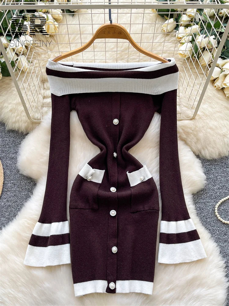 Off Shoulder Bodycon Dress